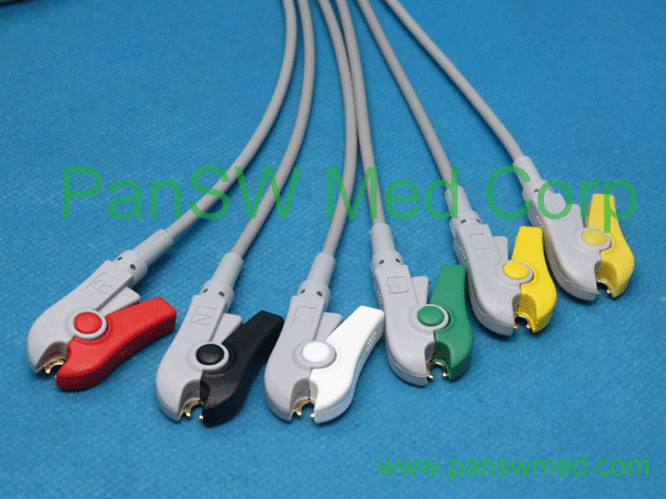 Compatible Philips ECG leads, ECG trunk cables and integrated cables