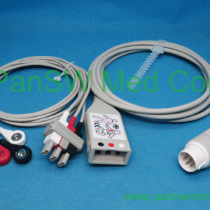 Compatible Philips ECG Trunk 8pins Leads M 1605A