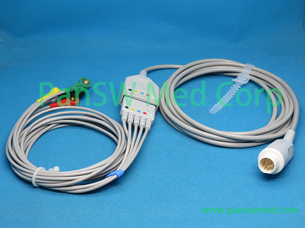 Compatible Philips ECG Trunk M 1668A Leads – PanswMed