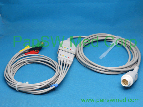 Compatible Philips ECG Trunk Cable Leads M1668A M1645A (2) - PanswMed
