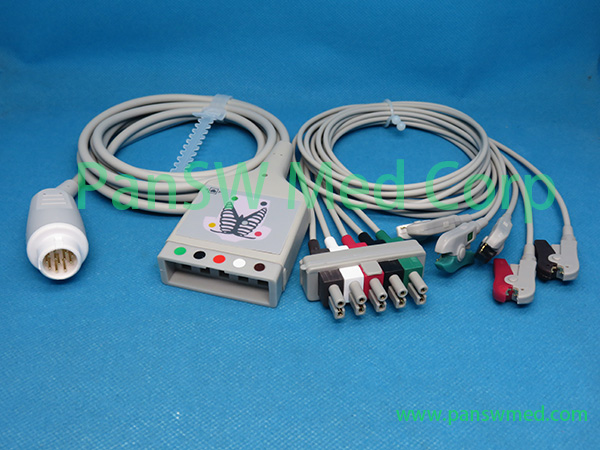 Compatible Philips Ecg Trunk Leads M1520A M1623A Connection – Pan-SW Med