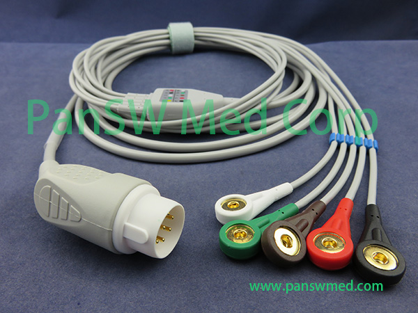 Compatible Philips Heartstart XLT ECG Cable – Pan-SWMed