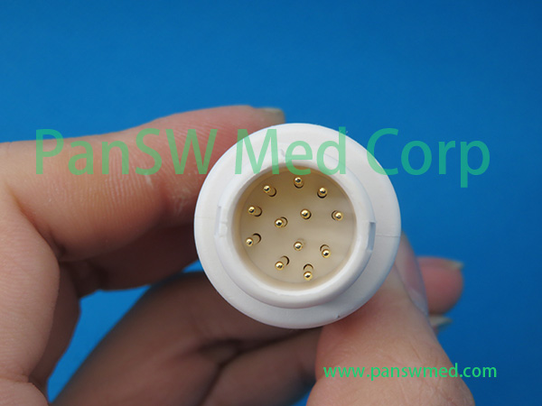 Compatible Philips Heartstream ECG Cable Connector – Pan-SWMed