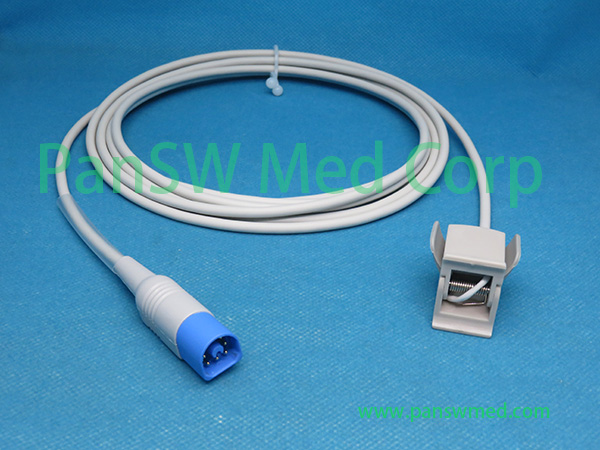 Compatible Philips Intellivue MX 400 MX 450 MX 500 MX 550 Patient Monitors Spo 2 Probe Pediatric Clip – PanswMed