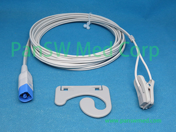 Compatible Philips Intellivue MX 700 MX 800 SpO₂ 2 Sensor Adult Ear Probe – PanswMed