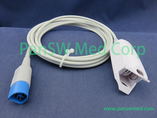 Compatible Philips M1196A Spo2 Sensor Adult CLIP - PanswMed