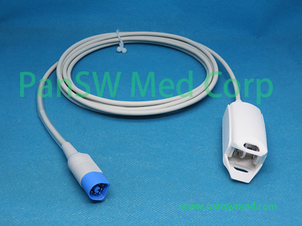 Compatible Philips M1196A SpO2 Sensor Adult Finger Clip - PANSW Medical