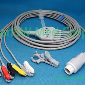 Compatible Philips M 1205A M 1264A M 1275A Transport ECG Cable – PanswMed