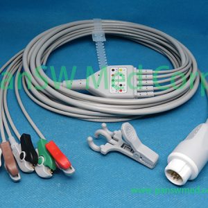 Compatible Philips M 1280A M 1722A M 1723A ECG Cable – PanswMed