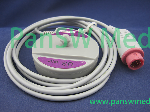 Compatible Philips M1350 Fetal Monitor Ultrasound Transducer - PanswMed