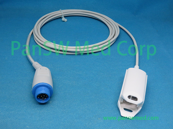 compatible Philips M1940A SpO₂ sensor adult clip