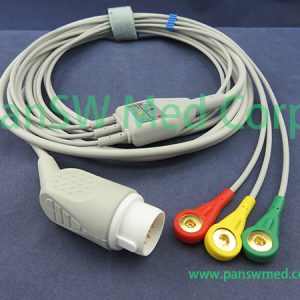 Compatible Philips M 2406A M 2400A ECG Cable – PanswMed