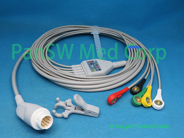 Compatible Philips M 2475A M 2601A ECG Cable – PanswMed