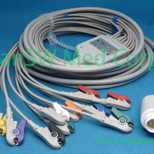 Compatible Philips M3535A M3536A ECG cable