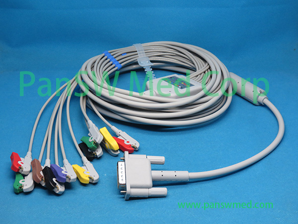 Compatible Philips M 3703A ECG Cable IEC Clip – PanswMed