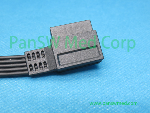 Compatible Philips M4725A Zymed DigiTrak Plus ECG Leads connector2