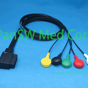 Compatible Philips M4725A Holter Cables1 - PanswMed
