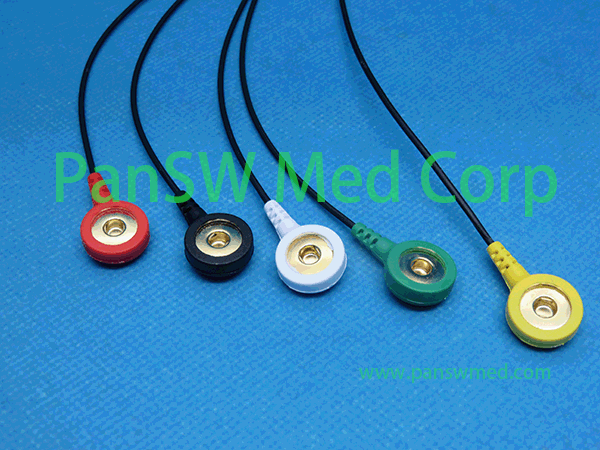 Compatible Philips M4725A Holter cables4