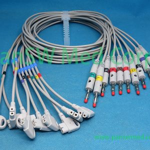 Compatible Philips PageWriter 860286 / 860288 / 860290 / 860297 ECG Leads