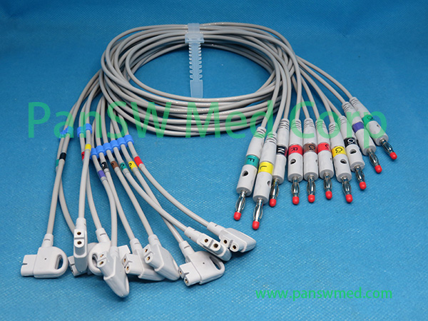Compatible Philips PageWriter 860286 / 860288 / 860290 / 860297 ECG Leads