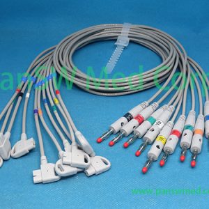Compatible Philips PageWriter TRIM Cardiographs ECG Leads