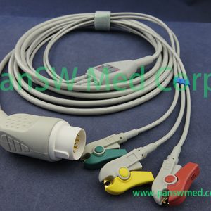 Compatible Philips Sonos 2000 2500 ECG Cable – PanswMed
