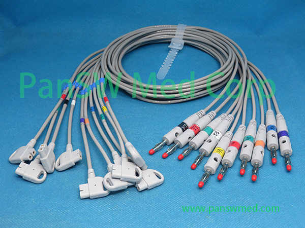 Compatible Philips PageWriter 989803129161 ECG Leads