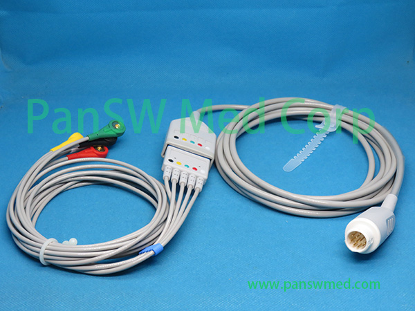 Compatible Philips IntelliVue MP5 patient monitor ECG cables