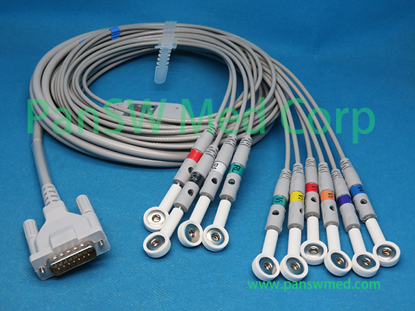 Compatible Reynolds CardioTrack 12 ECG Cable