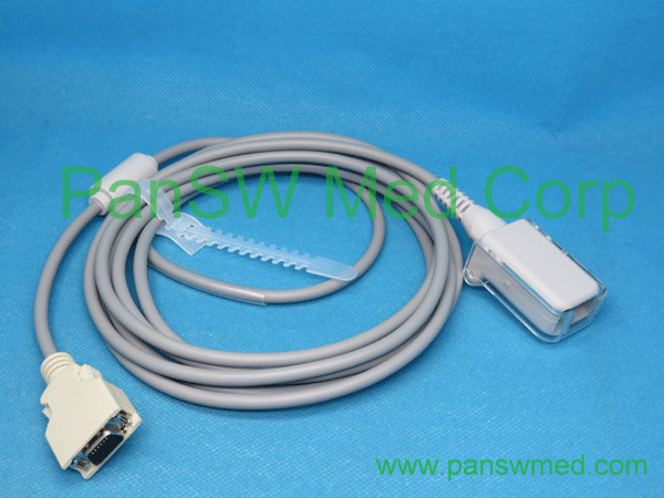 Compatible SCHILLER VS 100 SpO2 Adapter Cable 1 - PANSW Medical