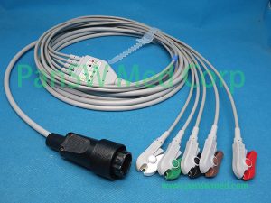 Compatible Sadaat ECG Cable Heyer Neptune 5leads AHA Grabber – PanswMed