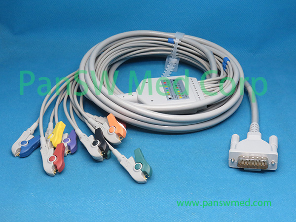 Compatible Schiller AT1 / AT2 / AT3 ECG Cable