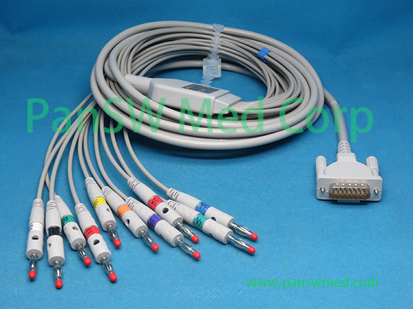 Compatible Schiller AT101 / AT102 ECG Cable