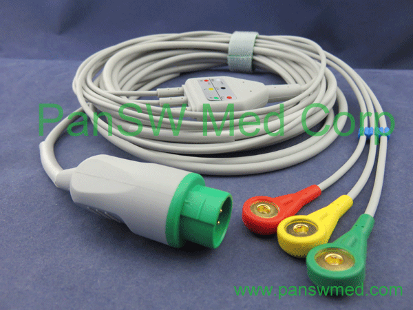 Compatible Schiller ECG Cable 3leads IEC – PanswMed