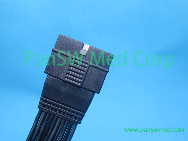 Compatible Schiller MS12 blue Holter ECG cable3