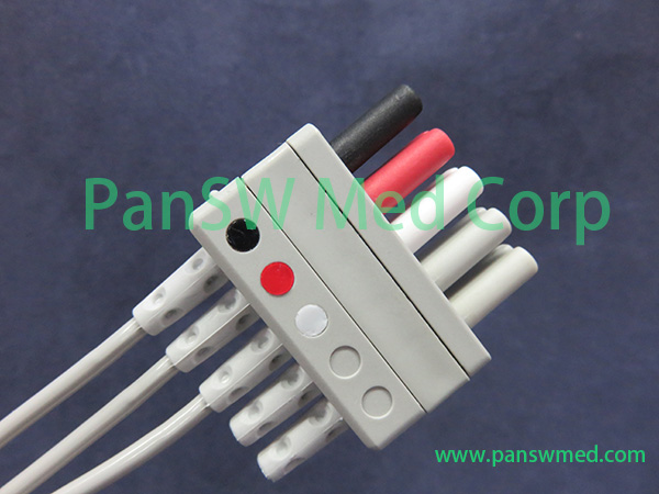 Compatible Siemens Dräger 5956441 ECG leadwire connector - PanSW Medical