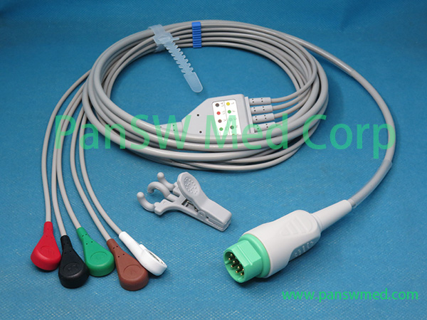 Compatible compatible Siemens ECG cable