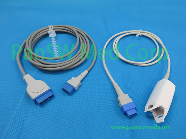 Compatible TS-F-D TS-G3 SpO2 Sensor Cable TruSignal variant view 1