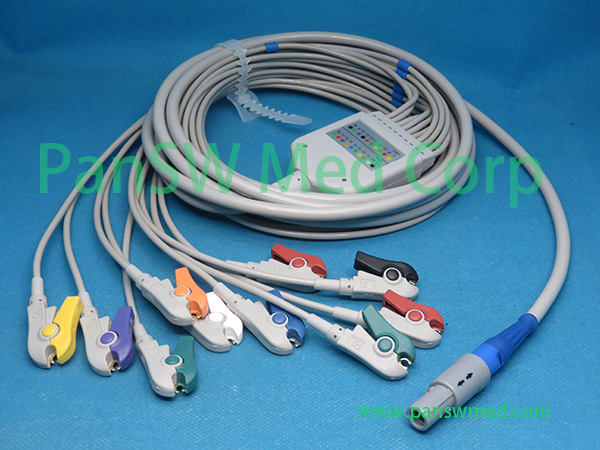 compatible Welch Allyn Cardioperfect Pro ECG cable – Pan-SW Med