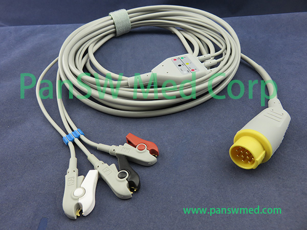 Compatible Welch Allyn ECG Cable PIC 50 PIC 40 PIC 30 AHA Clip – PanswMed