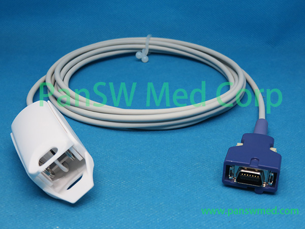 Compatible Welch Allyn SpO2 Sensor Cable for Nellcor Oximax Module