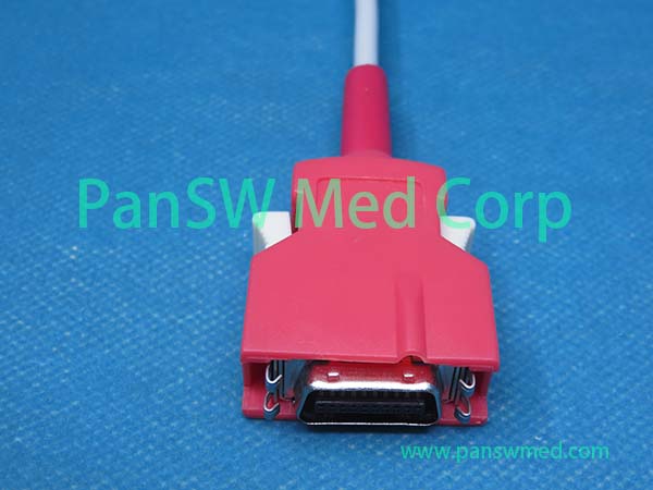 Compatible Welch Allyn Vital Sign 901058 SpO2 Sensor Cable View