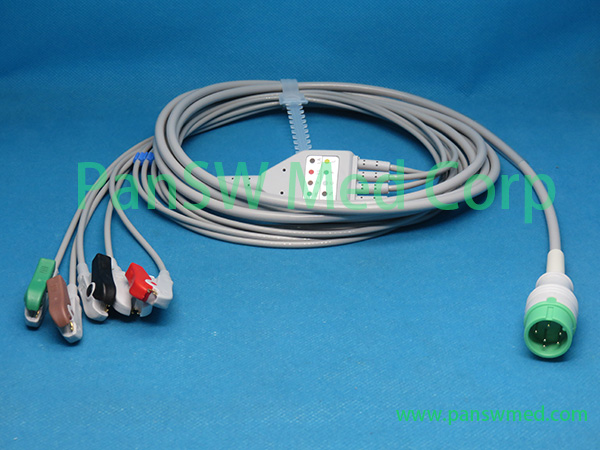 Compatible Zoncare PM-7000D ECG cables