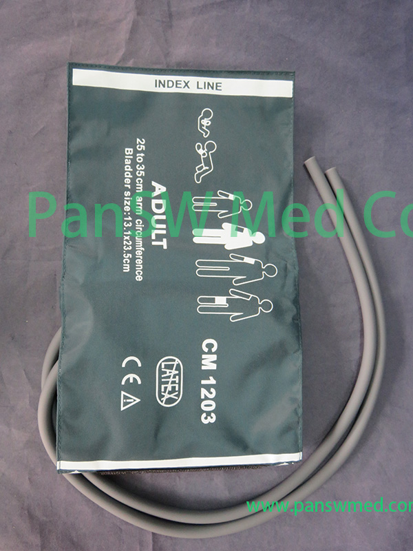 compatible adult dual hose NIBP cuff GE medical B40 - Pan-SW Med