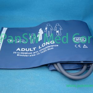 Compatible adult long NIBP cuff dual hose - Pan-SW Med