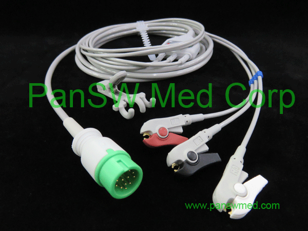 Compatible Biocare ECG Cable AHA Clip ECG 10047C – PanswMed