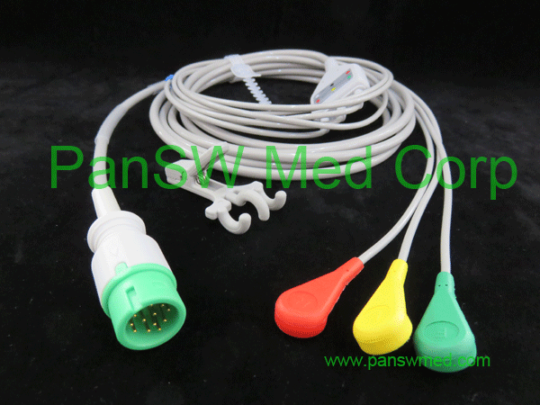 Compatible Biocare ECG Cable IEC Snap ECG 10047B – PanswMed