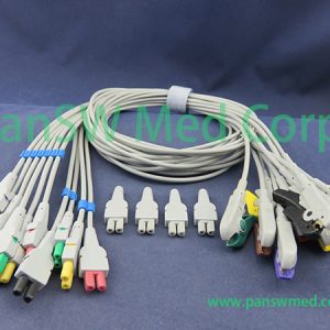 Compatible Biocare IE12A IE12 IE15 IE6 ECG Machine Cable Leads