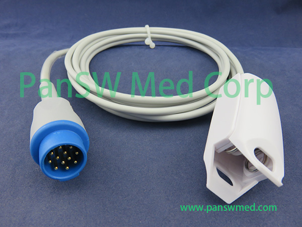 Compatible Biolight BLT M Series SpO2 Sensor Adult Clip1 - PANSW Medical