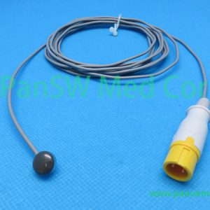 Compatible Biolight M10 M12 patient monitor temperature probe